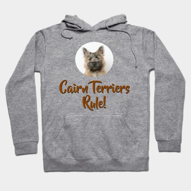 Cairn Terriers Rule! Hoodie by Naves